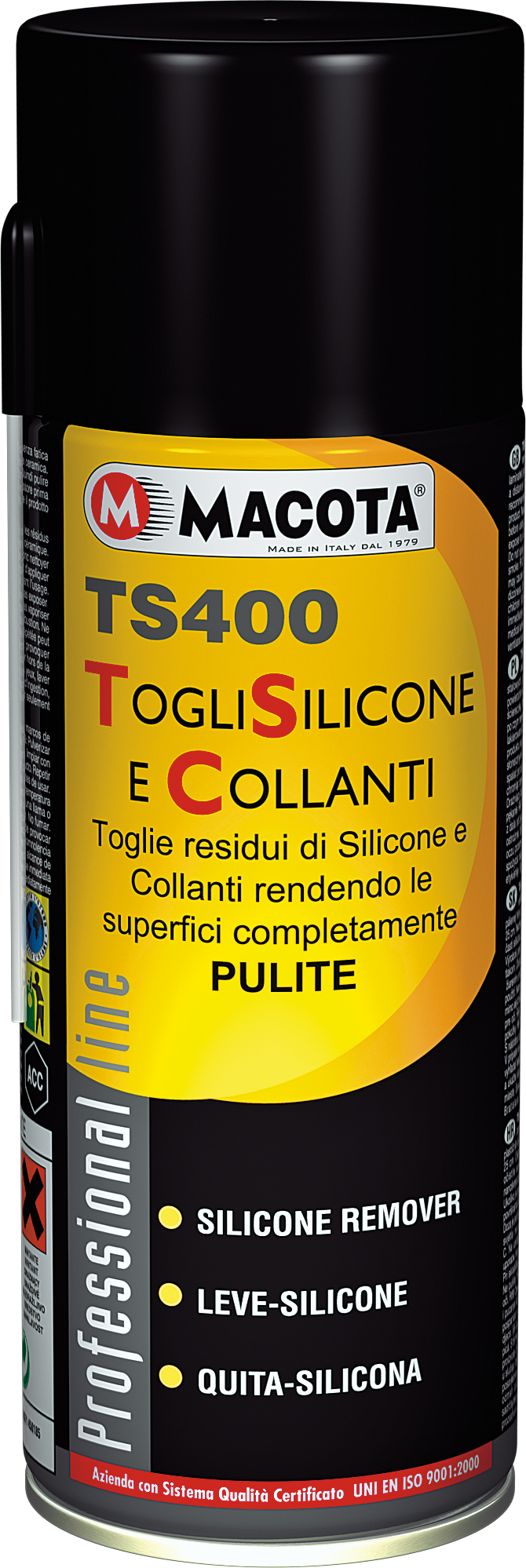 TS400: Togli silicone, collanti ed etichette