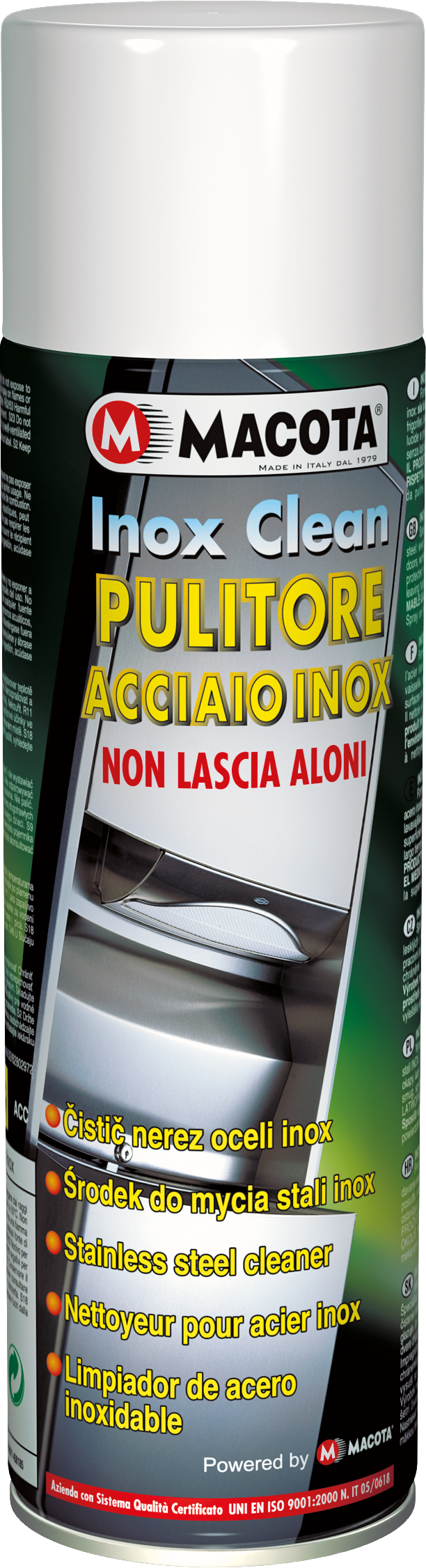 INOX CLEAN: Pulitore per acciaio inox