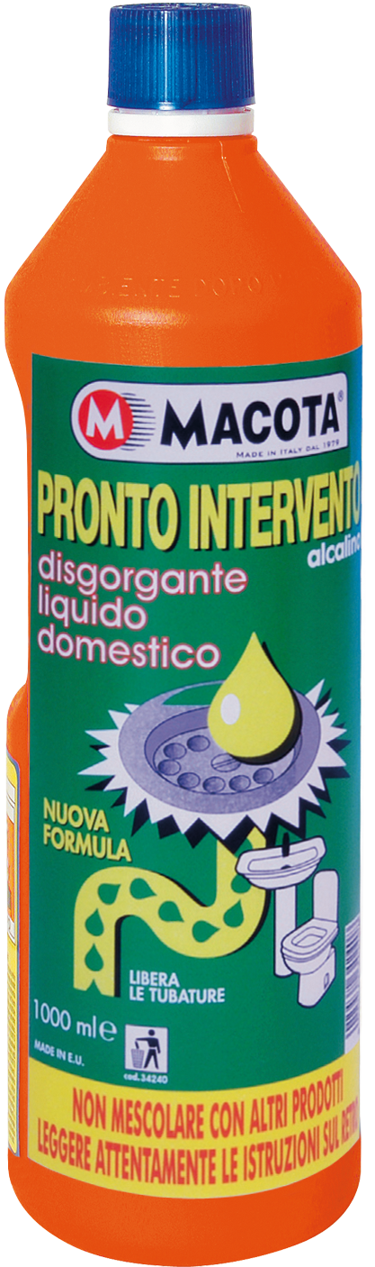 PRONTO INTERVENTO: Disgorgante per scarichi