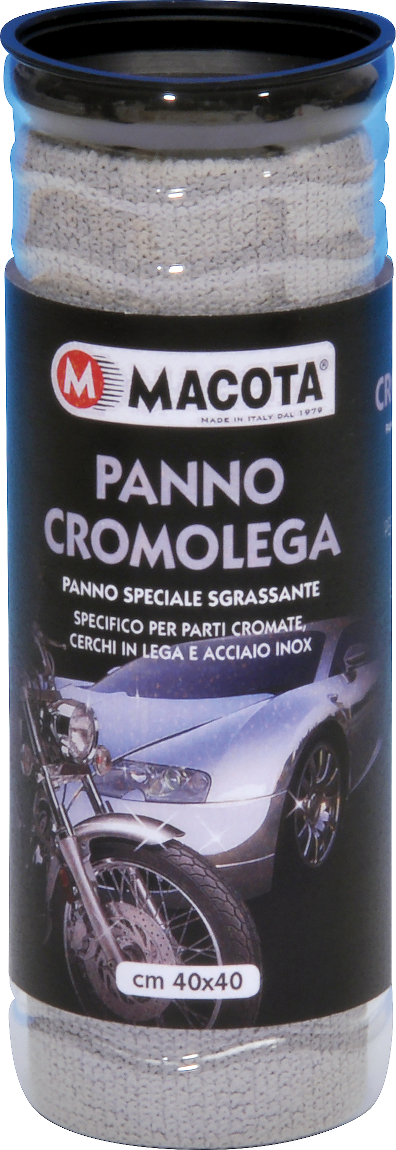 CROMOLEGA: Panno per cromature e cerchioni in lega