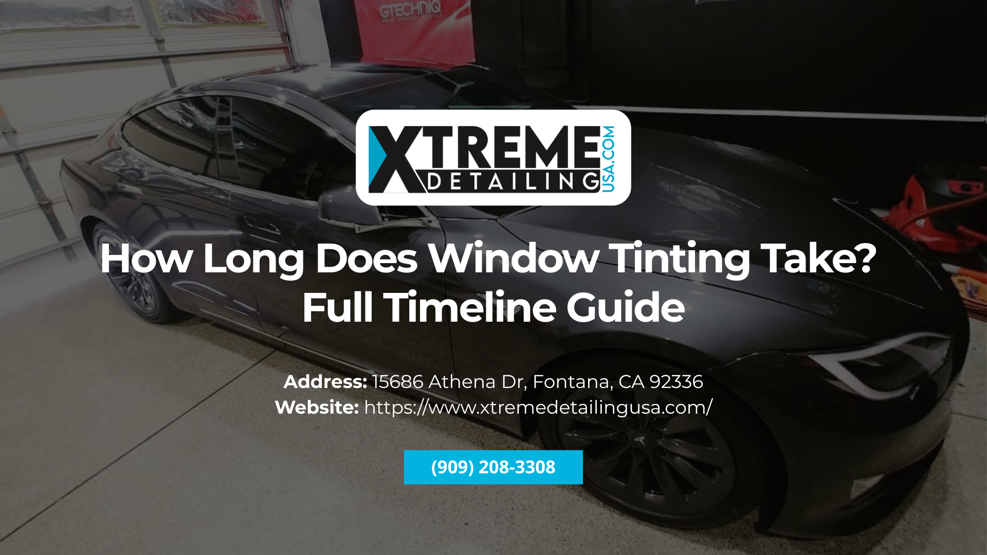 How long does window tinting take
