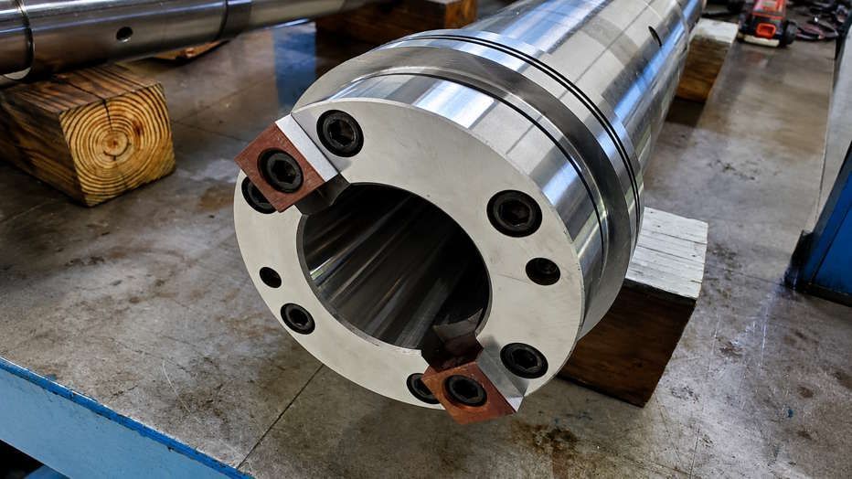 Cincinnati gantry spindle modification