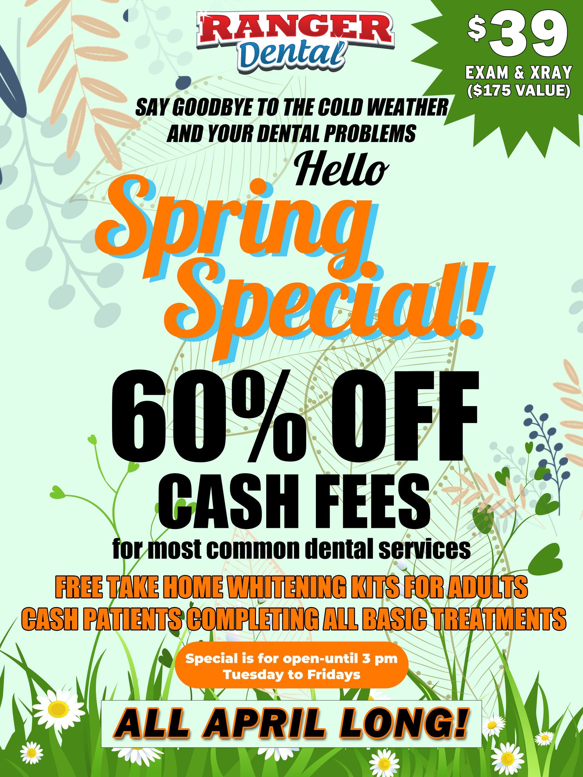 Spring Special at Ranger Dental