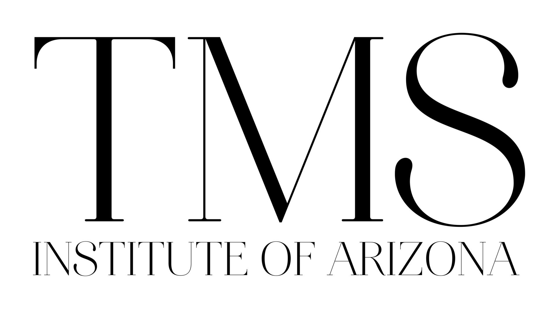 The logo for the institute of arizona is black and white.