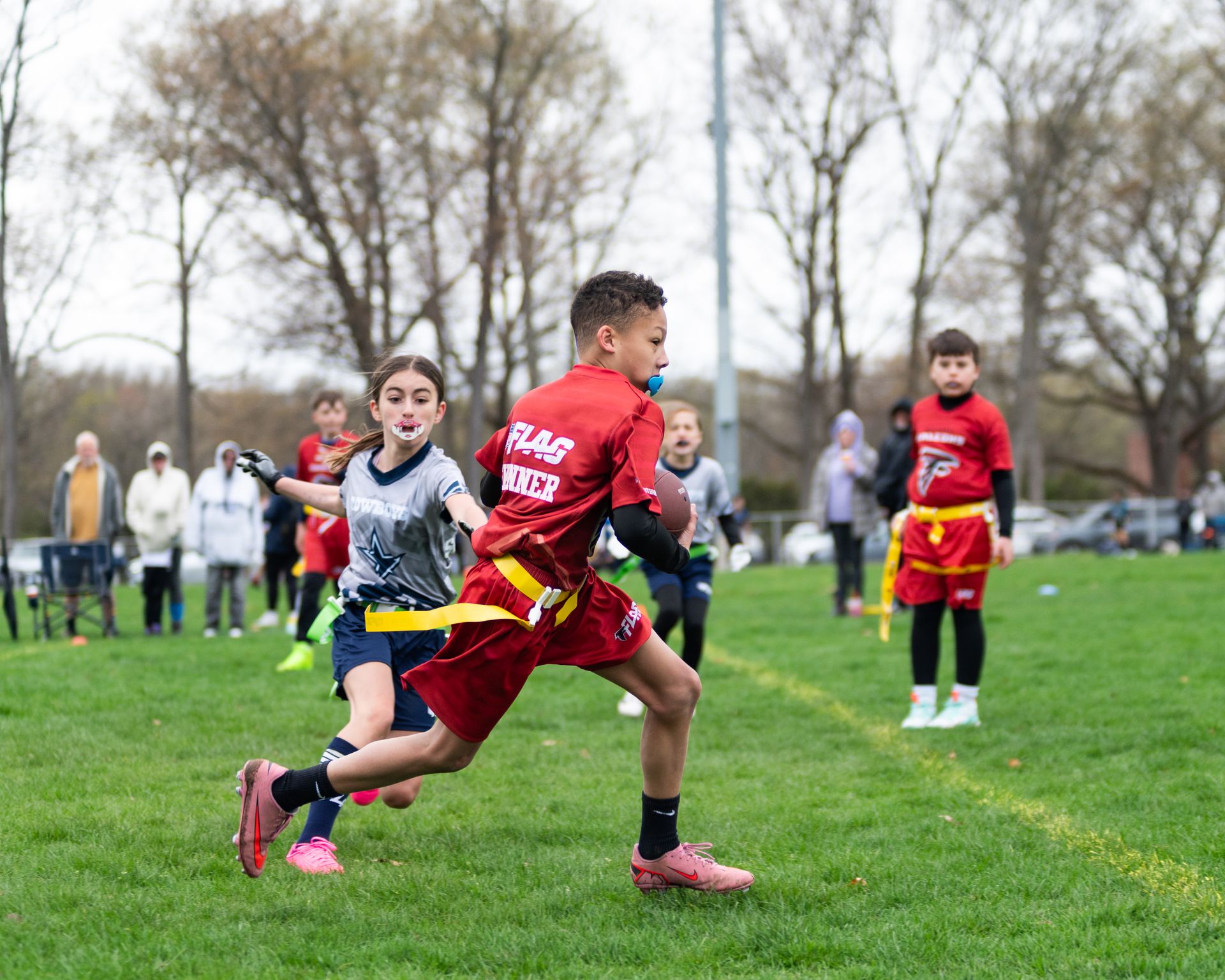 Spring Flag Football Spring Flag Opens with Over 600 Players