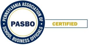 The logo for the pennsylvania association of school business officials