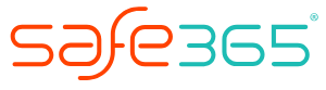 The safe 365 logo is red and blue on a white background.