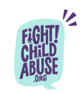 A light blue speech bubble containing the purple text