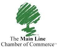 The main line chamber of commerce logo is a green tree on a white background.