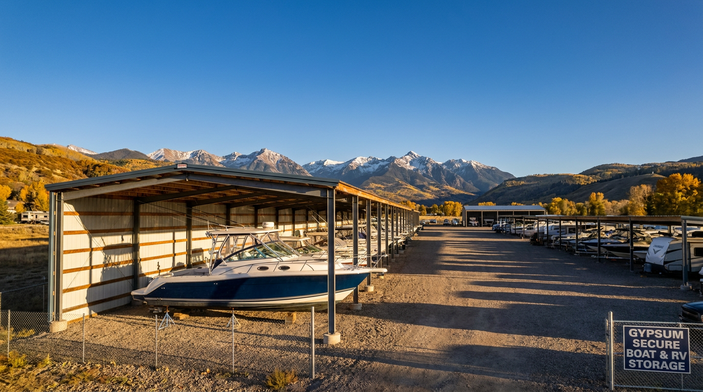 Boat Storage in Gypsum, CO: Options, Costs, and Key Tips — thumbnail