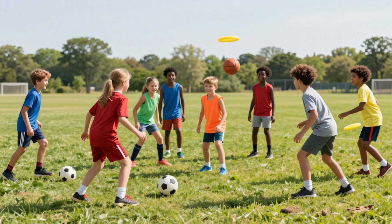 Parent using TeamSnap app for youth sports