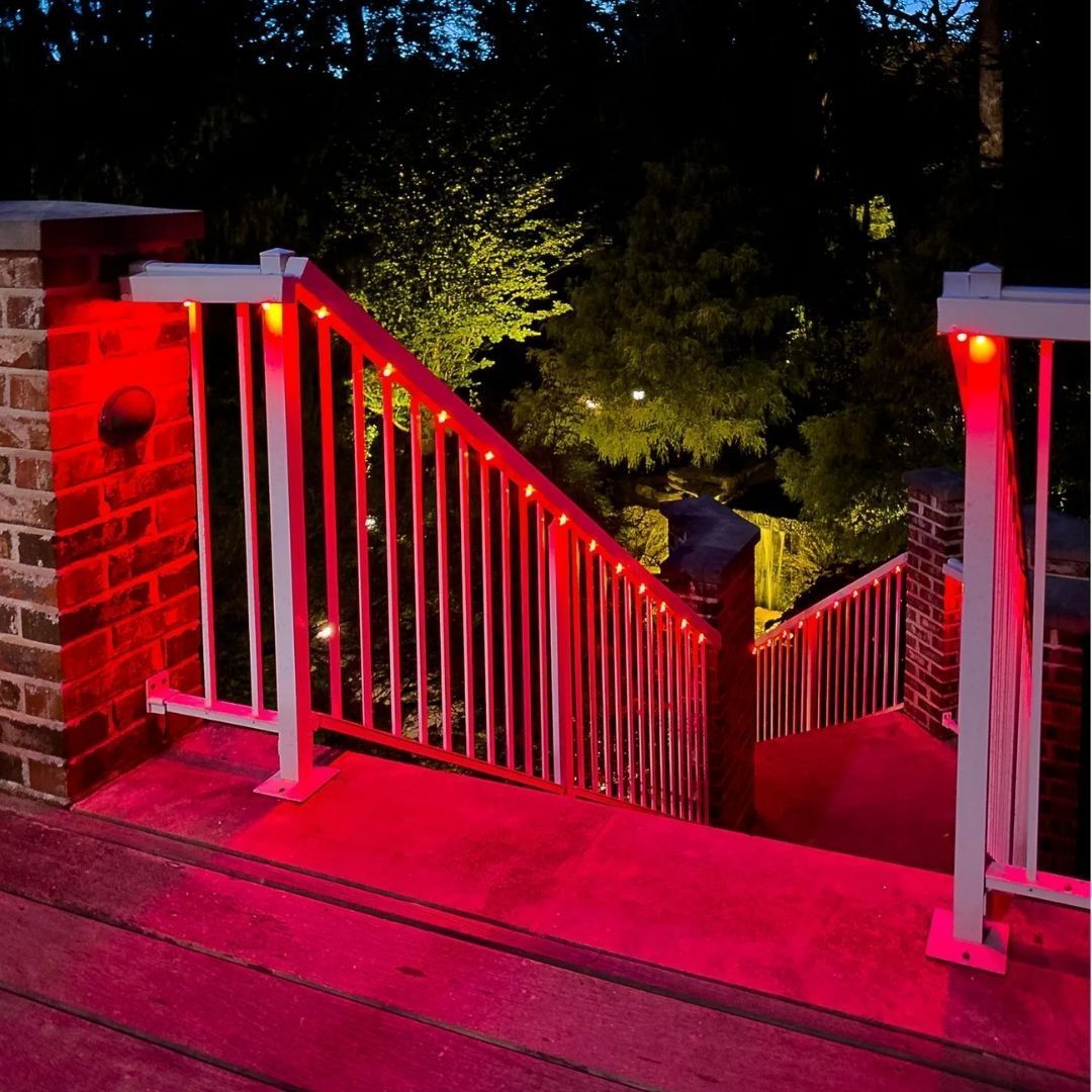 permanent outdoor walkway lights