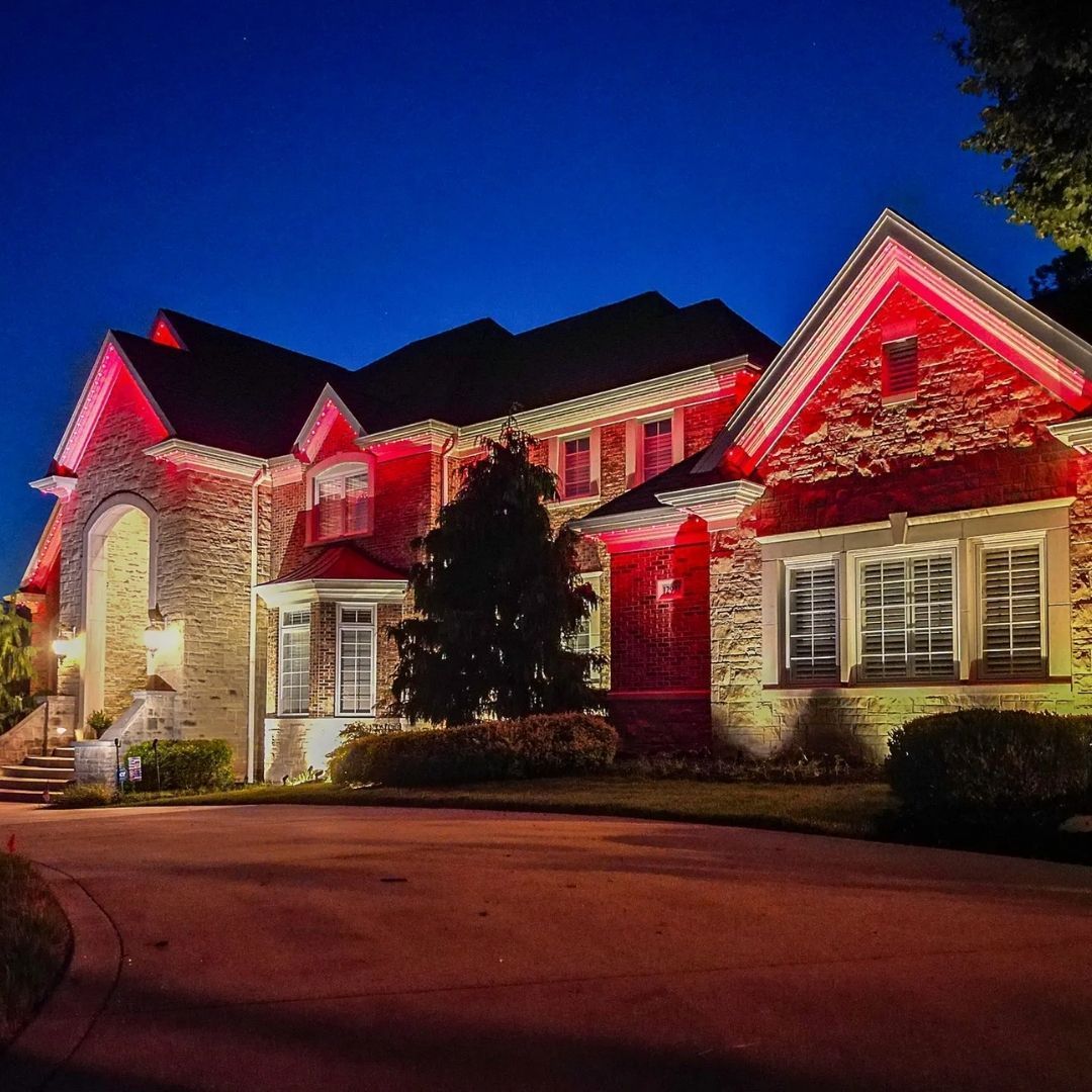 Christmas home lighting