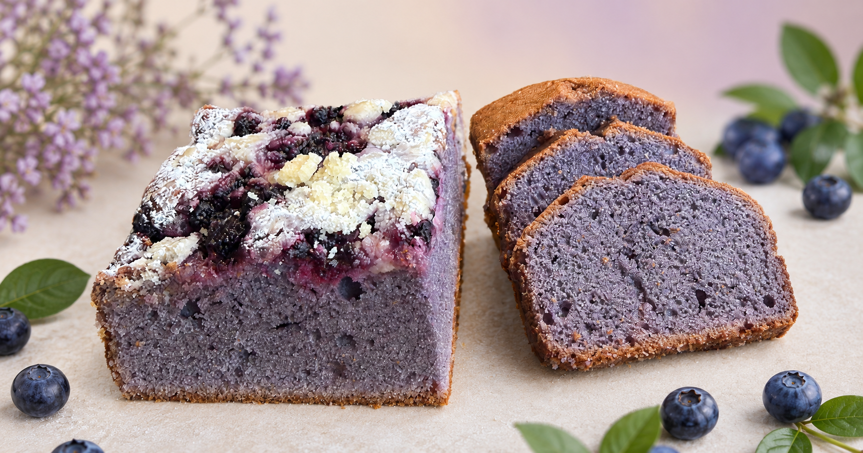 New! Soreno Blueberry Bundt Cake