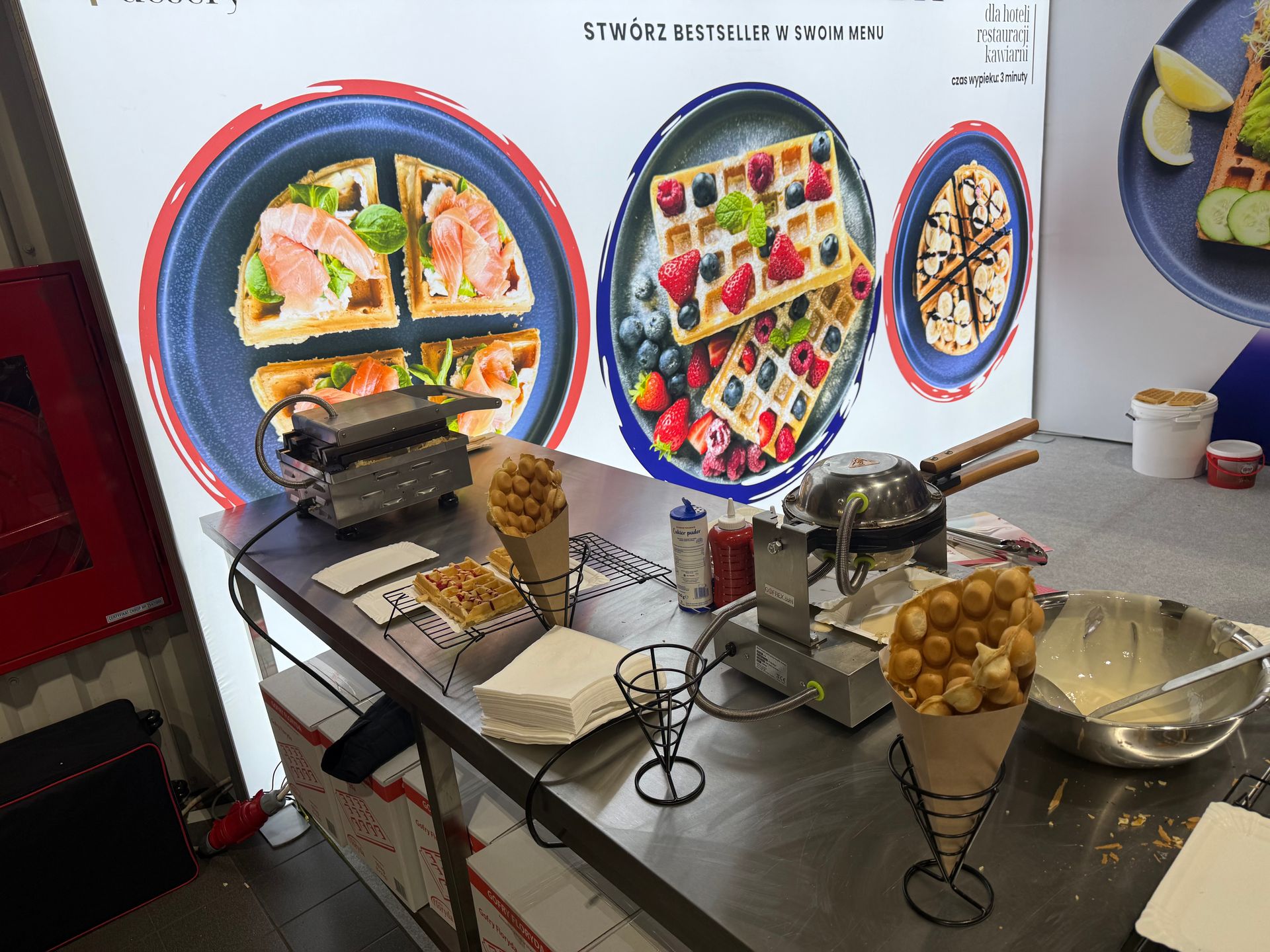 Gofry Floryda na Kongresie Szefów Kuchni i Restauratorów – aromaty, kreatywność i ogromne zainteresowanie!