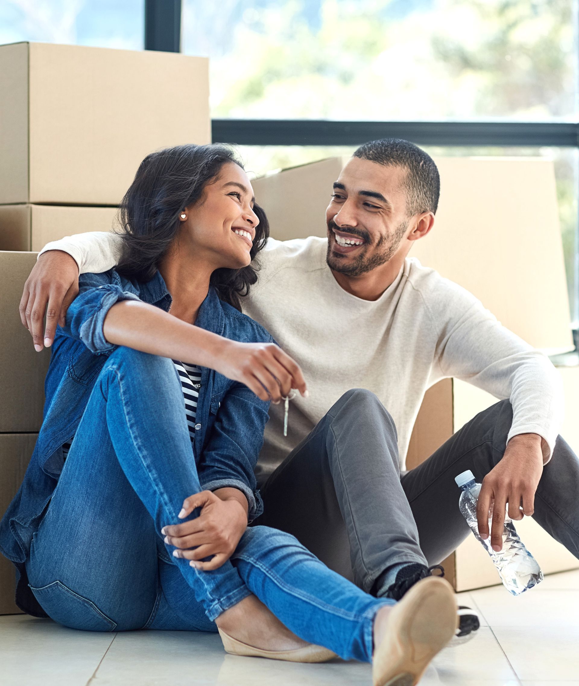 down payment resource page on a mobile phone