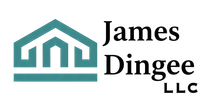 Logo of "James Dingee" with a teal house-like symbol.