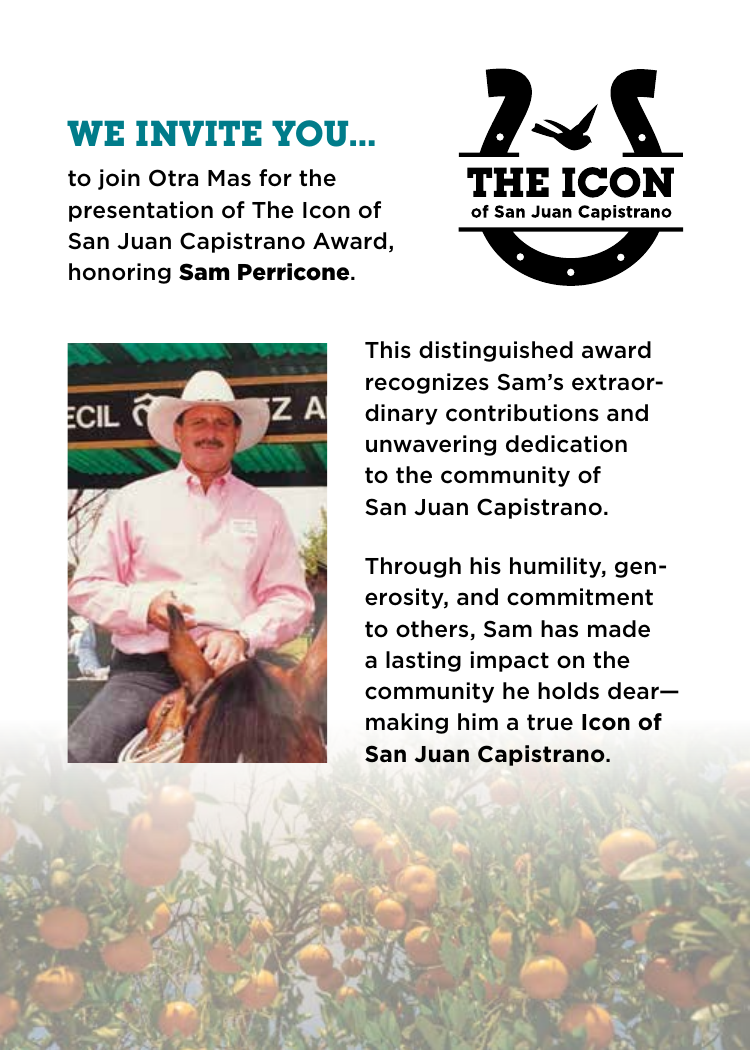 Poster honoring Sam Jauris, with his photo, award logo, and floral background; text about Inuit leadership and integrity