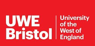 UWE Bristol logo on a red background. The university name is displayed in white text.