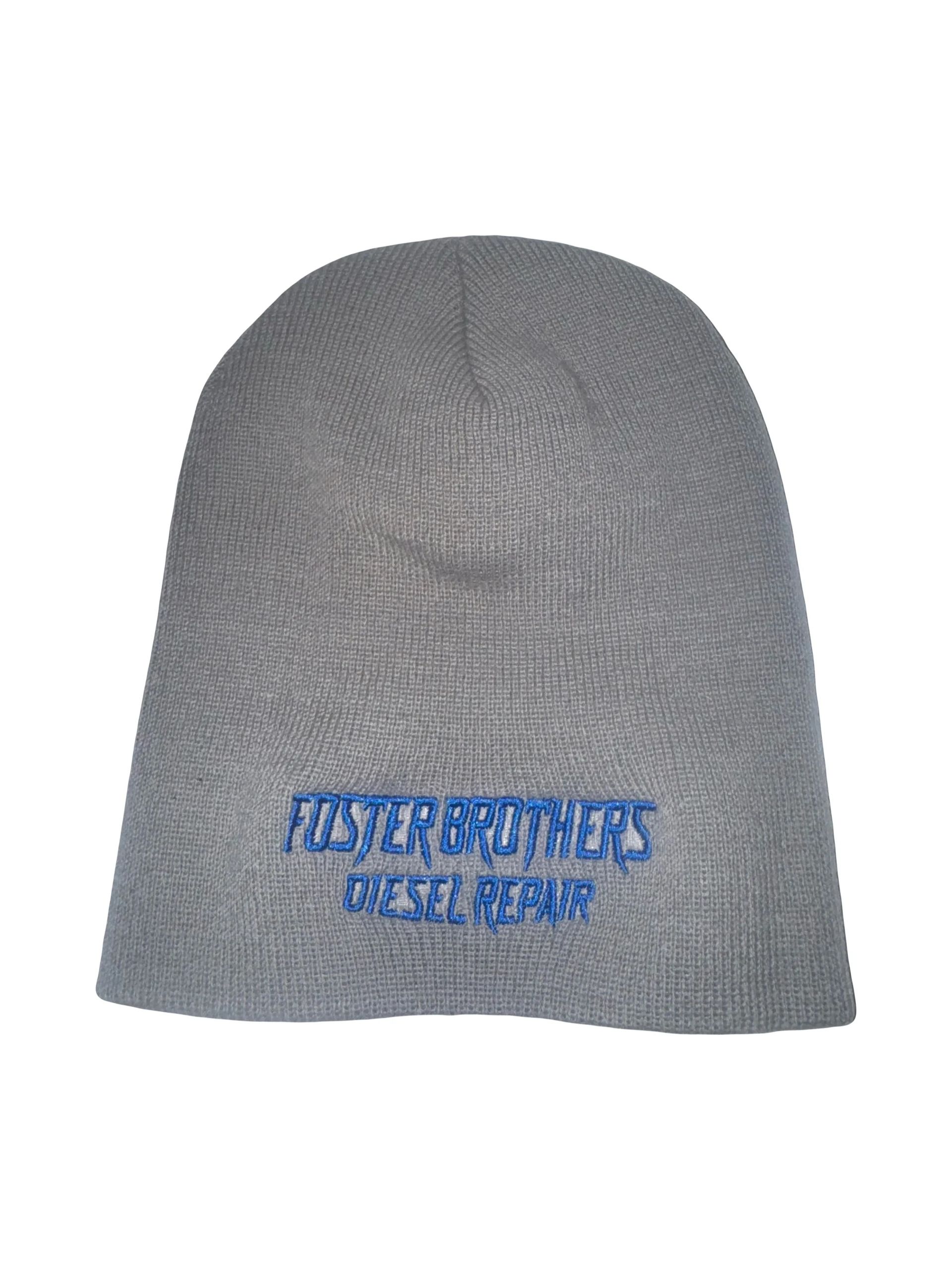 Bright red beanie with