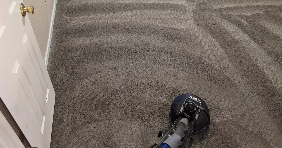 Professional carpet cleaning machine removing stains with a powerful stain cleaner for fresh, spotless results