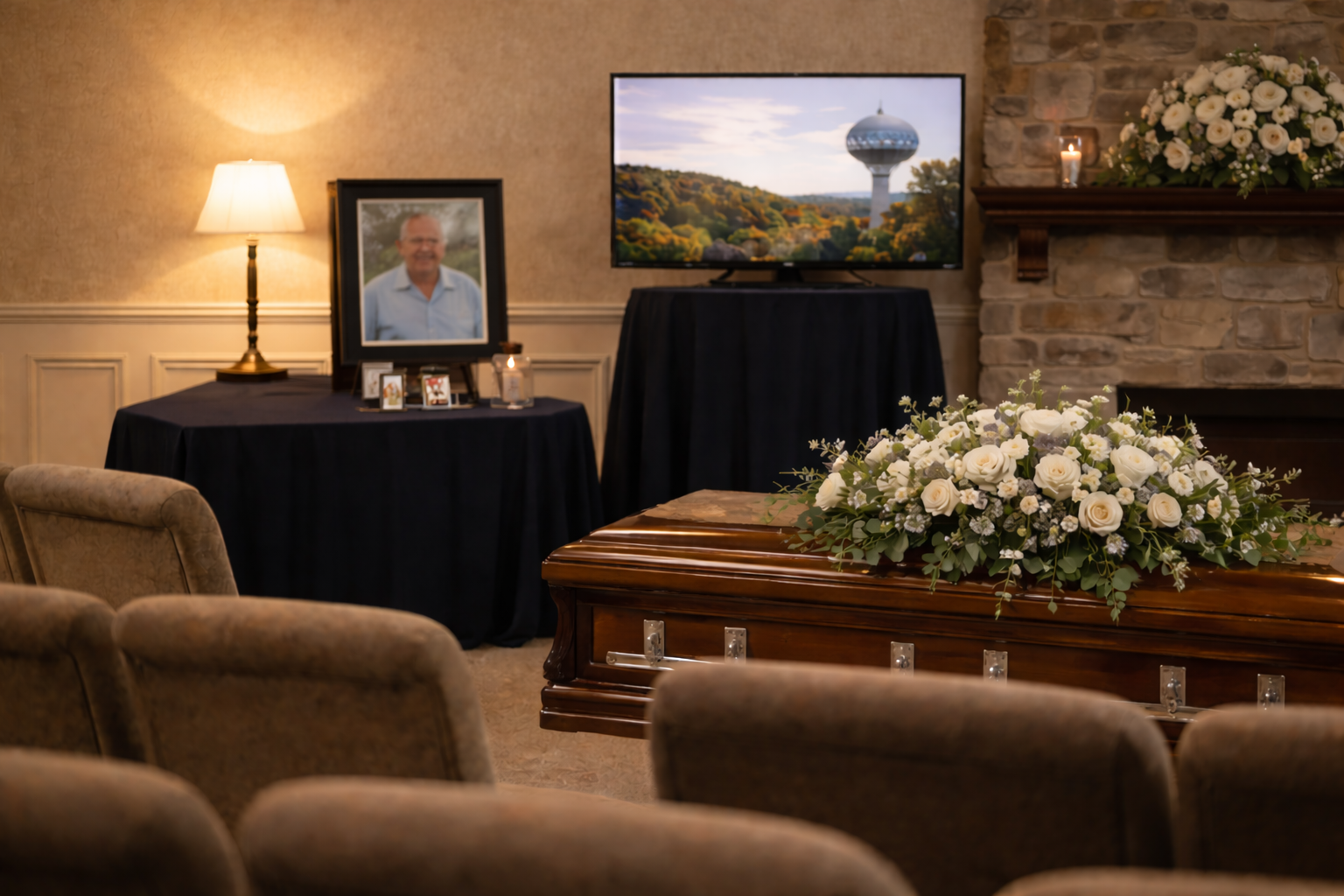 Bel Air, PA Memorial service in a peaceful setting
