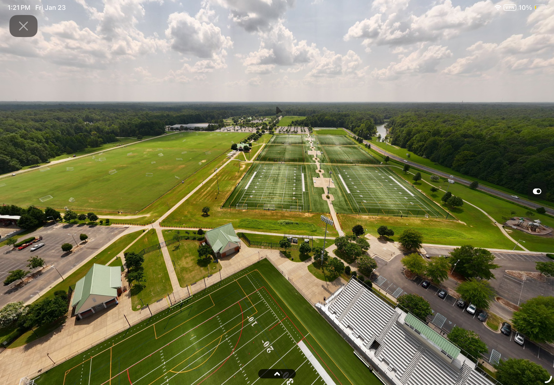 Warhill Sports Complex- site of the Williamsburg Spots Festival
