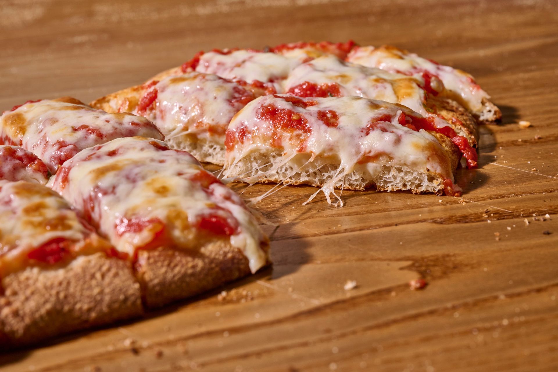 baked wholesale double rise pizza dough