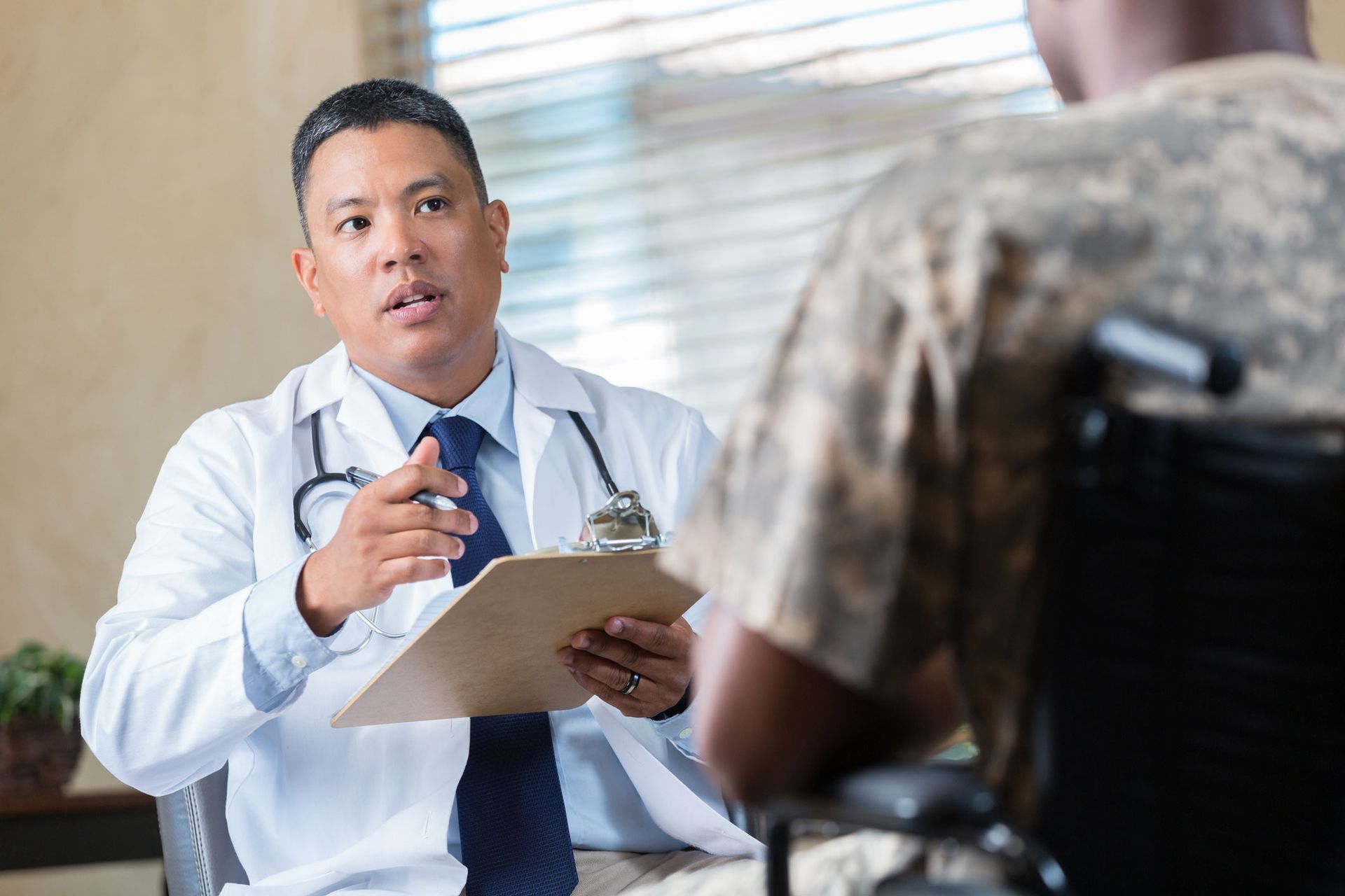 Man Having a Psychological Test — Watertown, SD — Dr. Mark Bontreger Man Having a Psychological Test — Watertown, SD — Dr. Mark Bontreger