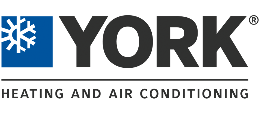York Heating and Air Conditioning logo with a snowflake symbol in a blue square.