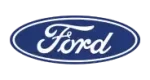 The blue oval Ford logo with white lettering.