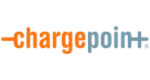 The ChargePoint logo, featuring the orange word