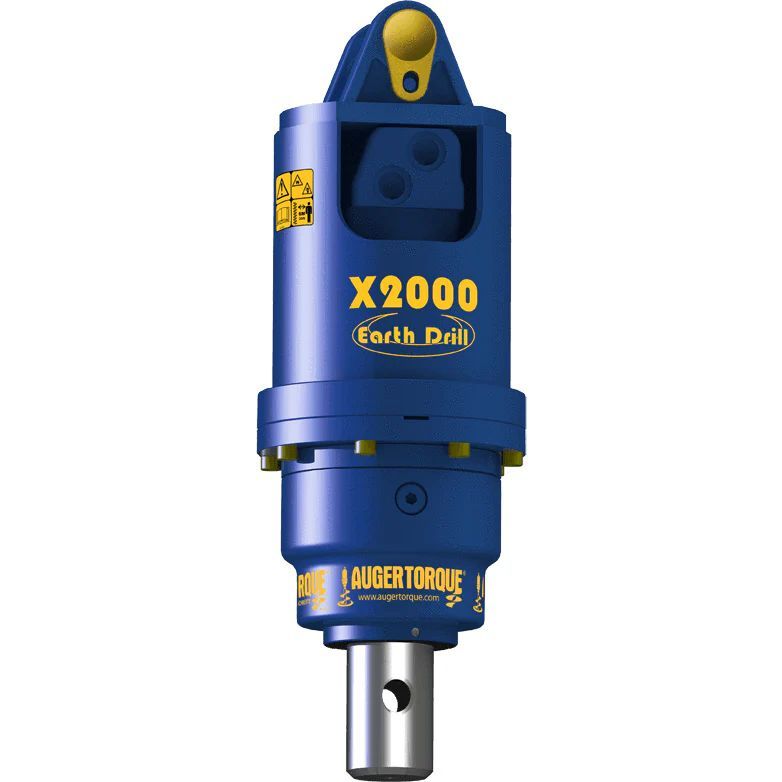1.7T Excavator auger attachment hire