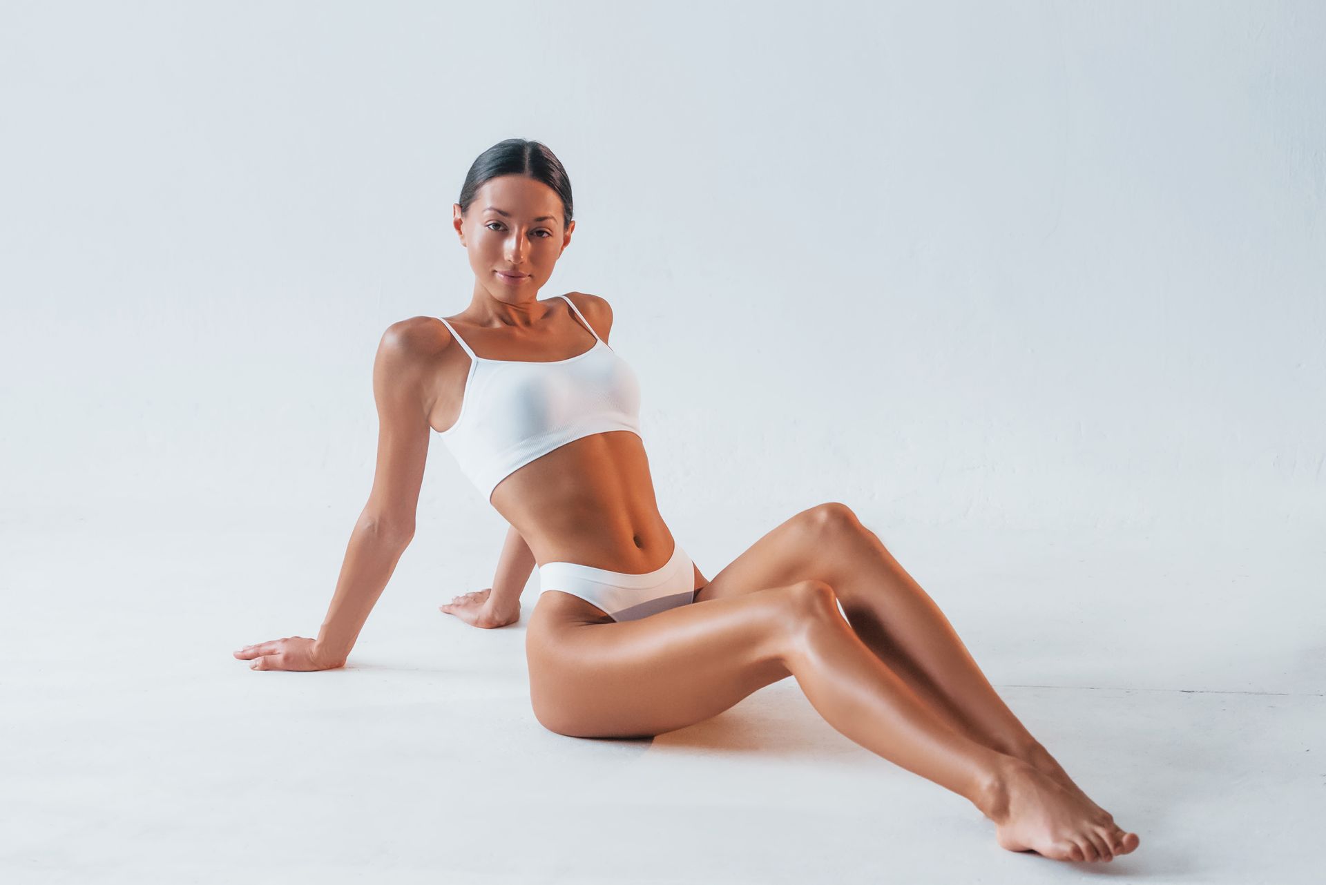 woman with smooth skin