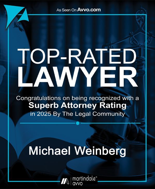 Badge- Top Rated Lawyer - 2025 Martindale AVVO