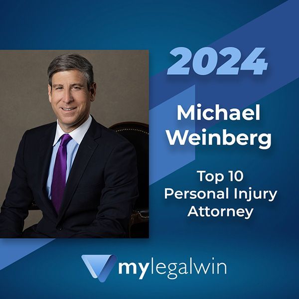Michael Weinberg My Win Top 10 Personal Injury Digital Badge