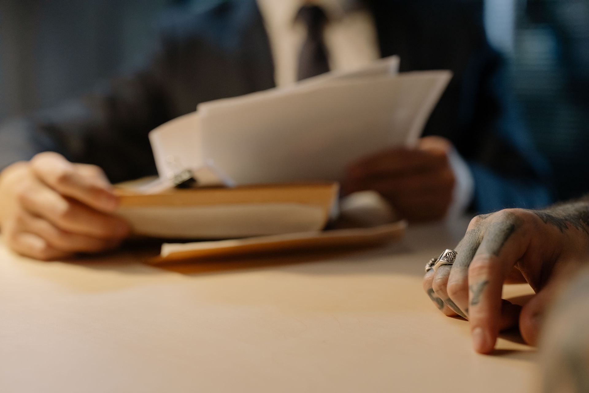 Attorney Conducting Legal Consultation in Houston, TX