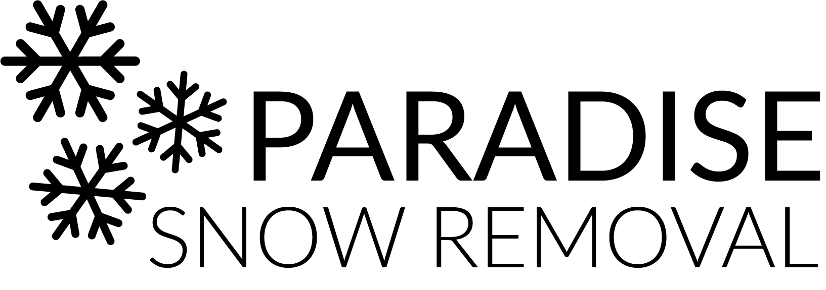 Paradise Snow Removal Logo