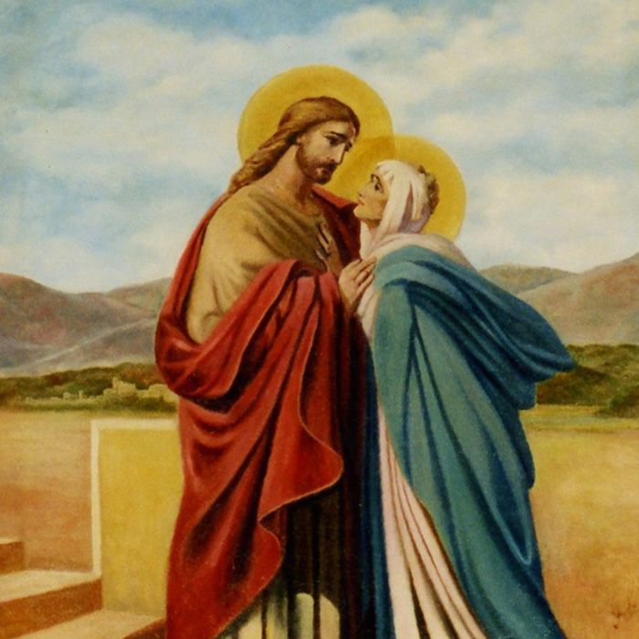 The Parting of the Son and Mother