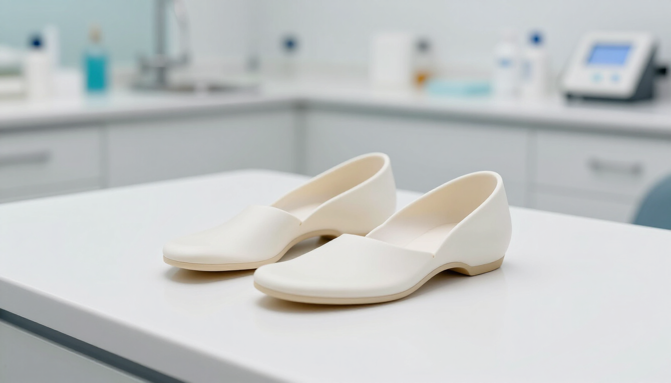 High-quality custom orthotic shoe insert for foot support