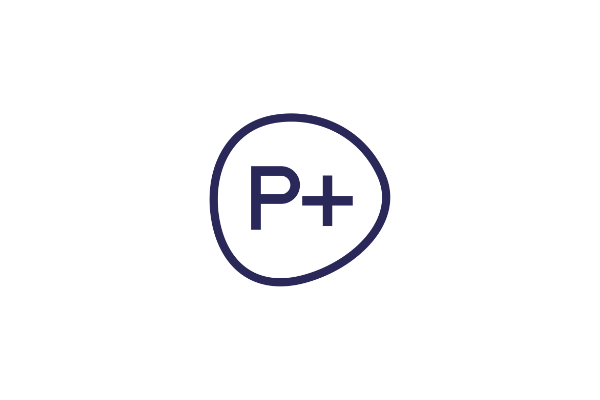 Blue rounded outline with 