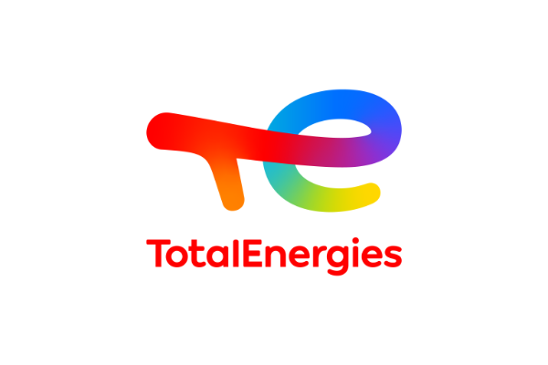 TotalEnergies logo: a stylized 