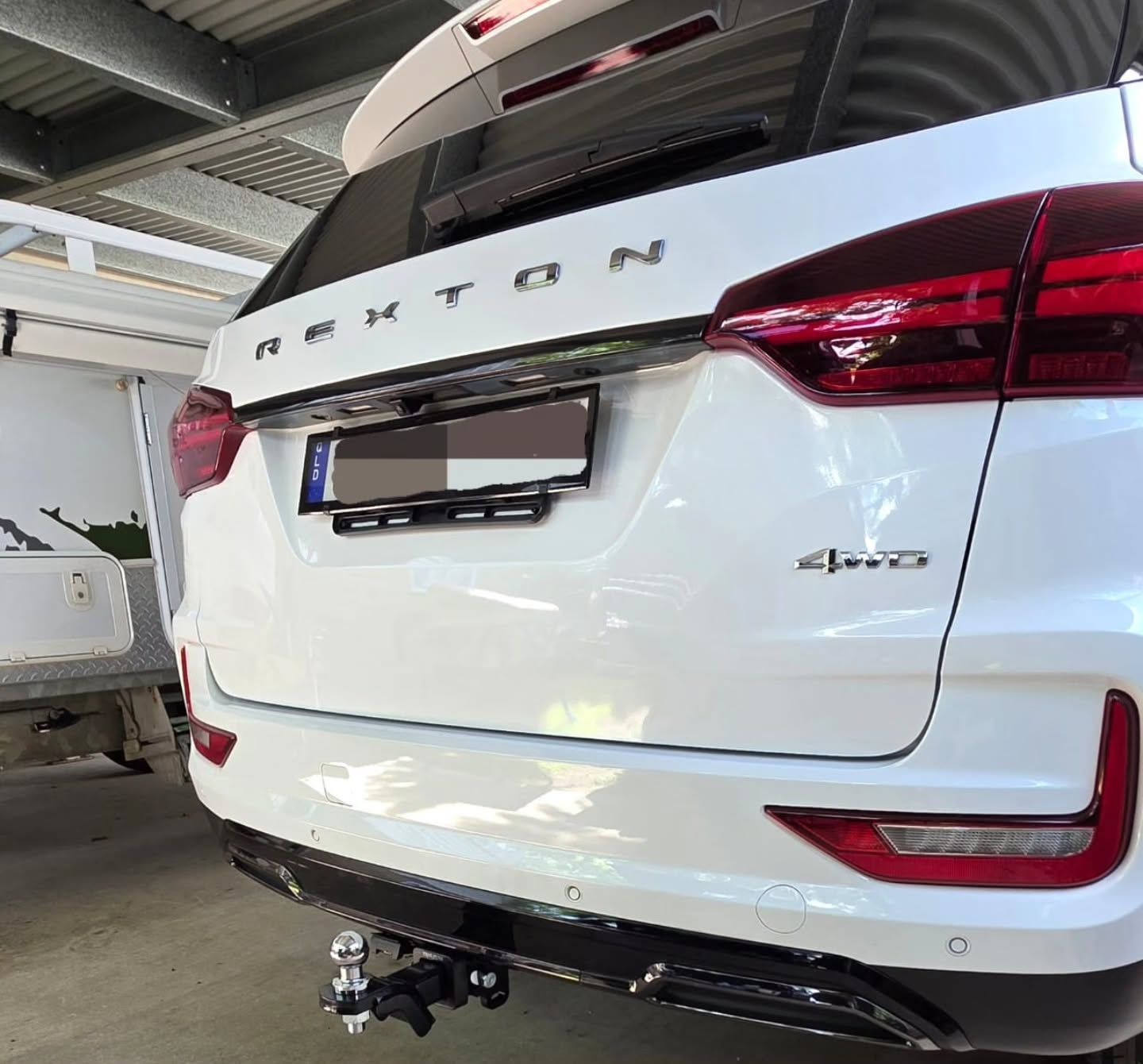 Silver Renault Koleos Suv With a Hinterland Towbars License Plate — Hinterland Towbars in Southside, QLD