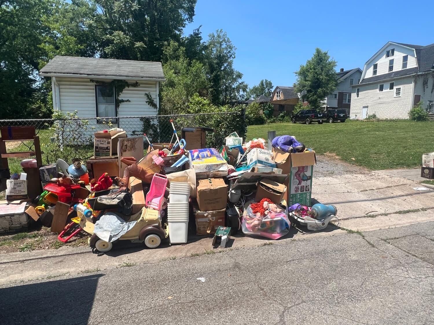 yard debris removal