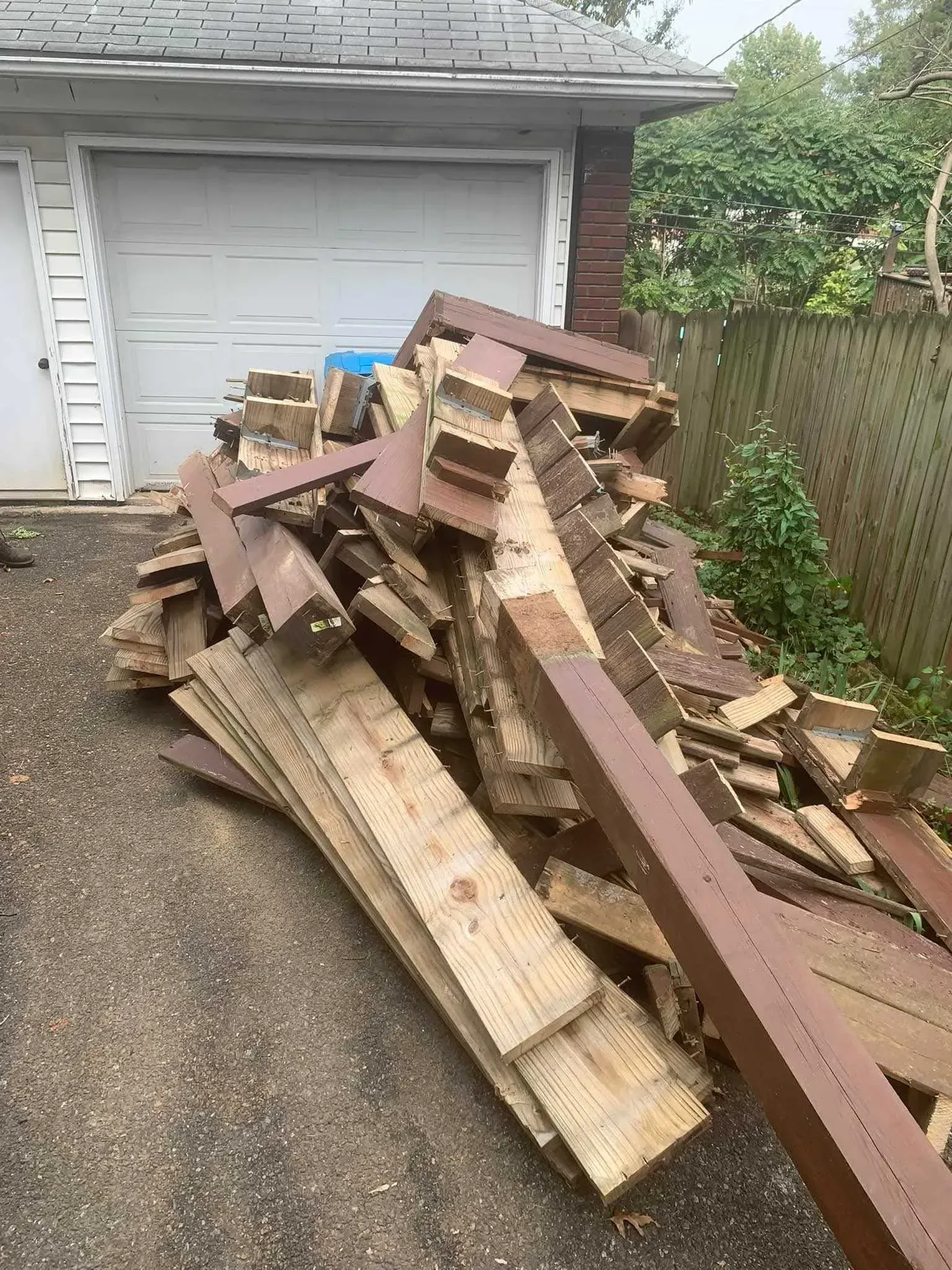yard debris removal
