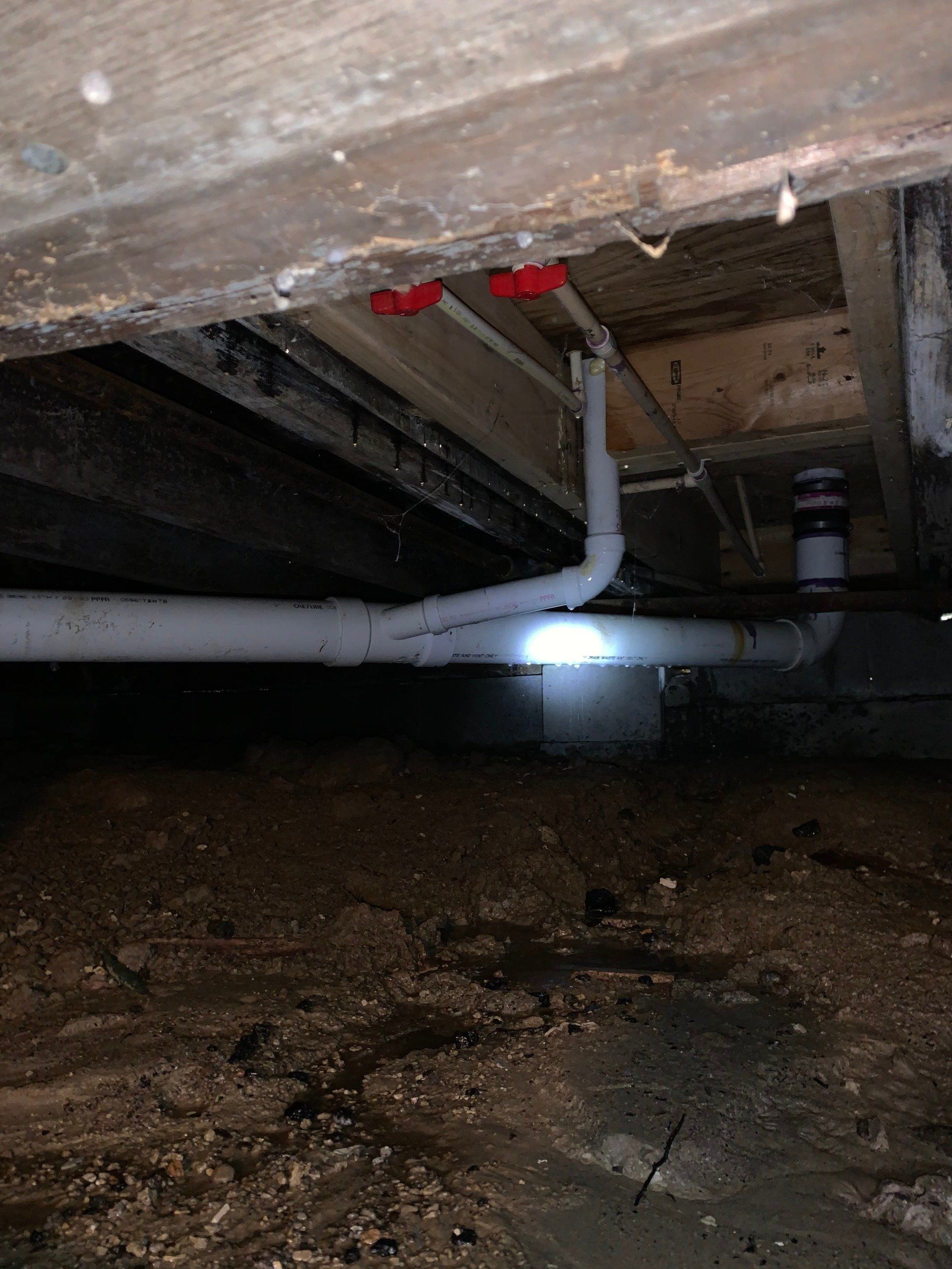 Under Pipes