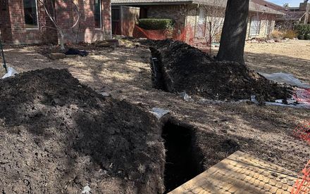 Before pouring concrete on foundation waterproof insulation should be installed to prevent leaks from foundation