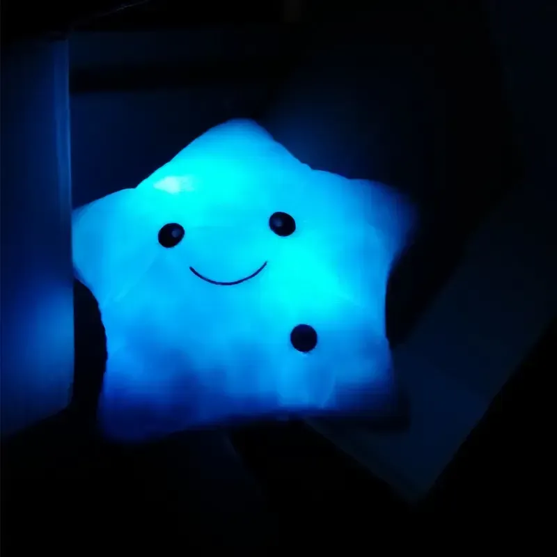 Birthday Light up Star - Plush Toy Pillow