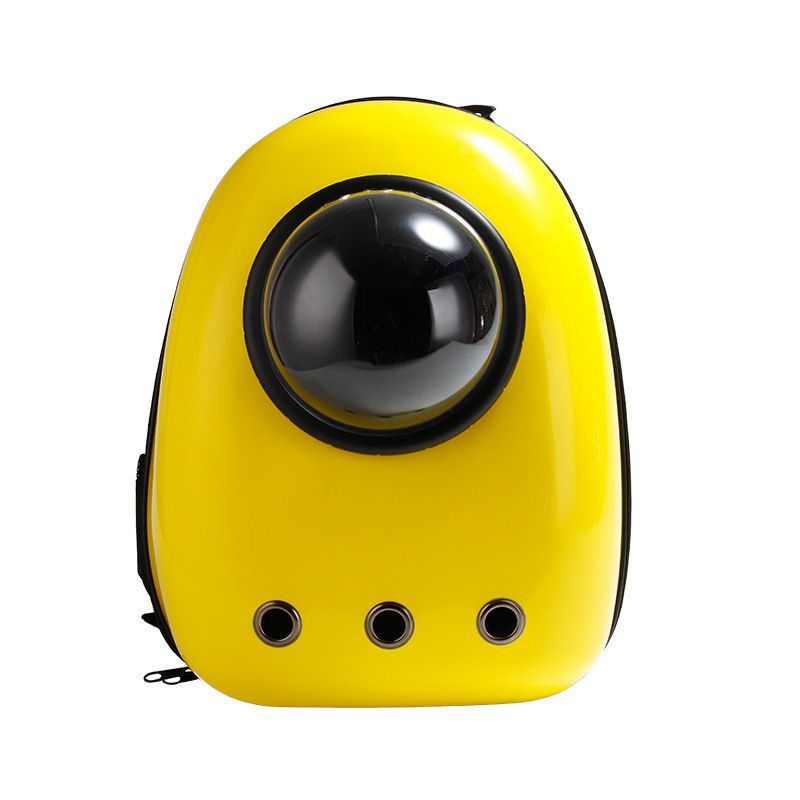 Yellow Breatheble Pet Carrier