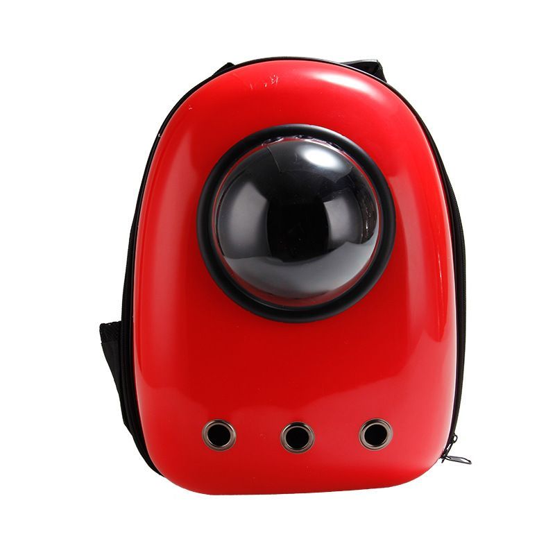 Red Breathable Pet Carrier